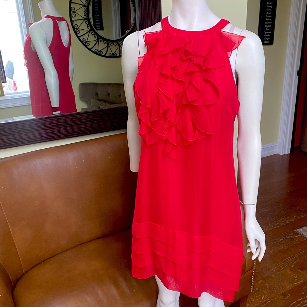 Ice ❤️ festive red dress- layered - size 14P